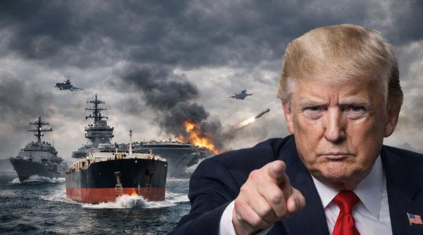 trump anunta o blocada navala in stramtoarea ormuz