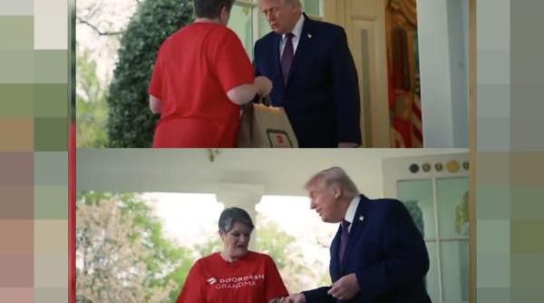 trump a primit mcdonald s in biroul oval cat a lasat bacsis video