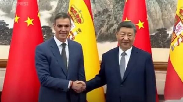 xi jinping mesaj catre premierului spaniol pedro sanchez