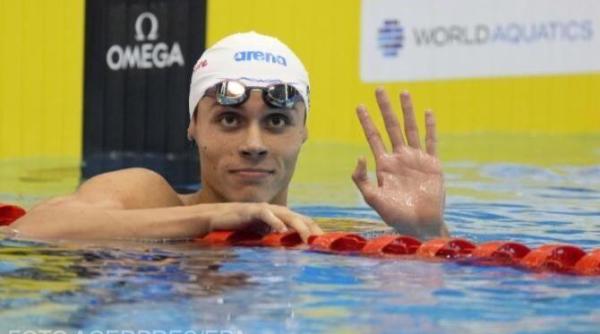 david popovici de neoprit aur la 50 m liber in prima zi a campionatelor nationale de la otopeni