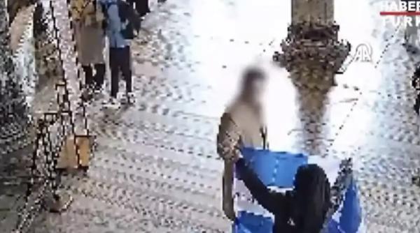 turisti retinuti in turcia dupa gestul controversat facut in hagia sophia din istanbul totul a fost surprins de camere