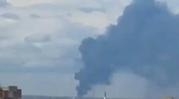 atac cu drone al ucrainei asupra unei rafinarii din rusia video