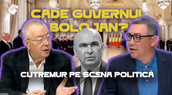 cade guvernul bolojan victor ponta vine la dc news cu analiza momentului video