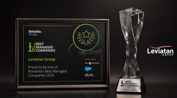 leviatan group obtine certificarea best managed companies romania acordata de deloitte