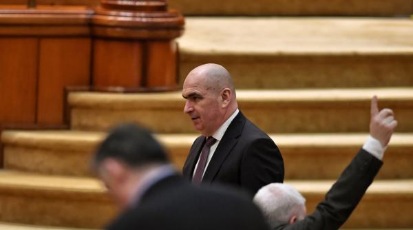 motiunea de cenzura impotriva guvernului bolojan citita miercuri in plenul parlamentului