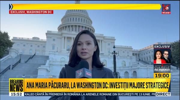 realitatea plus la select usa investment summit ana maria pacuraru dobra mesaj de la washington