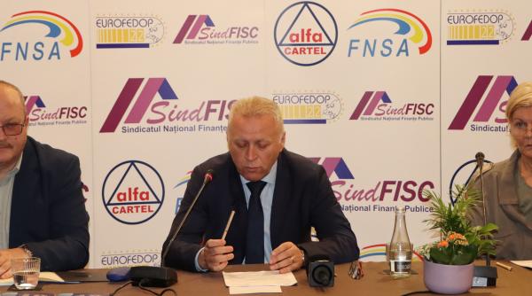 sindicalistii din finantele publice anunta declansarea actiunilor de protest