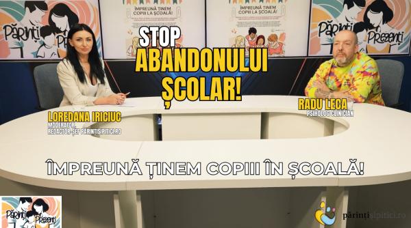 stop abandonului scolar impreuna tinem copiii in clase radu leca la parinti prezenti video