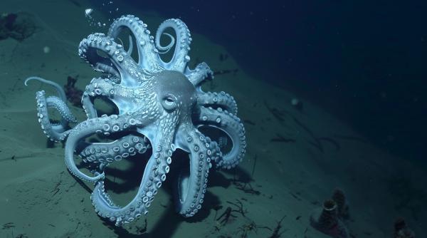 o noua specie de caracatita descoperita in apropierea insulelor galapagos foto