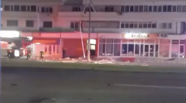 o drona ruseasca a explodat in galati video deputat usr am vorbit cu oameni din acel bloc unii imi sunt prieteni