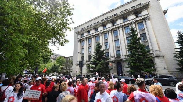 incep protestele sanitas solicitarile sindicalistilor