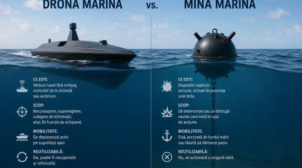 care este diferenta dintre o mina si o drona marina generalul dan grecu explicatii pentru dc news