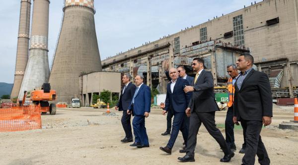 Anunțul lui Ilie Bolojan după ce a fost la Mintia. Ar urma să fie cea mai mare centrală electrică pe gaze din UE