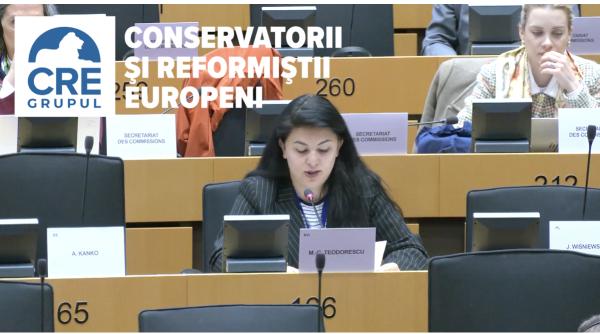 Georgiana Teodorescu, europarlamentar ECR: Securit