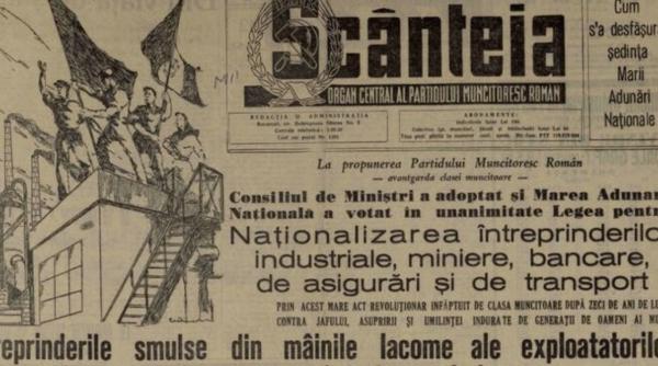 11 iunie 1948 78 de ani de la legea marii nationalizari a romaniei