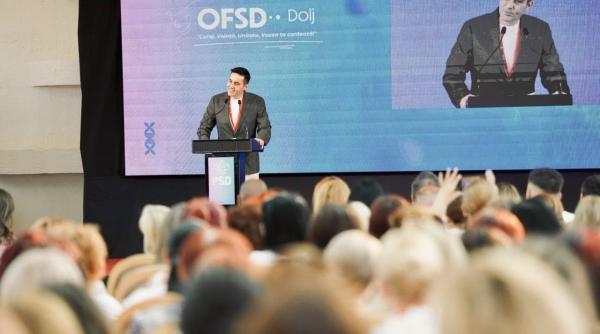 Rareș Bogdan, mesaj Conferinței OFSD Dolj: Ce spun