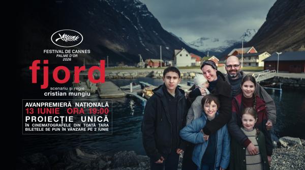 astazi are loc avanpremiera nationala a filmului fjord marele castigator de la cannes