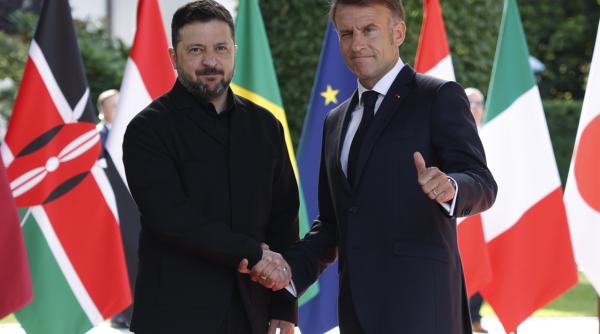 macron si zelenski surprinsi de un microfon deschis la summitul g7 o discutie despre trump a fost auzita accidental