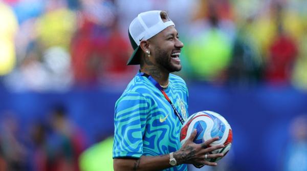 neymar inapoi la antrenamentele cu echipa braziliei