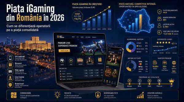 piata igaming din romania in 2026 cum se diferentiaza operatorii pe o piata consolidata