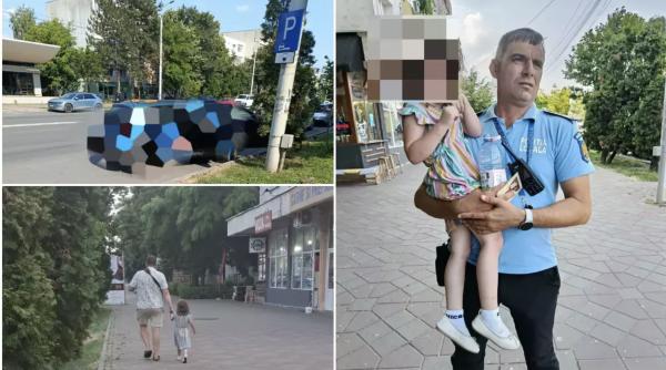 fetita de 4 ani din iasi lasata singura in masina de tata gasita plangand la 50 de grade in autoturism reactia socanta a parintelui