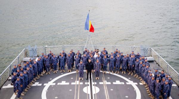 corveta contraamiral august roman prima nava care intra in dotarea armatei romane in 36 de ani ajunge in romania