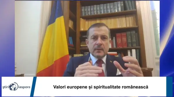 george bologan ambasadorul romaniei la vatican invitat la diaspora creativa video