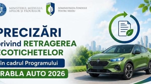 afm vine cu clarificari pentru rabla auto 2026 cum poti retrage un ecotichet acordat
