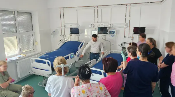 galati paturi ati cu functii inteligente pentru ingrijirea pacientilor cu avc