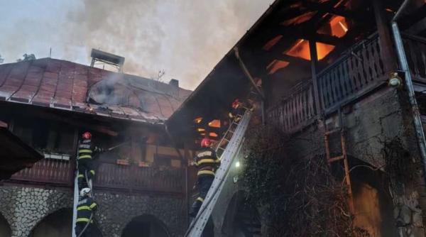 incendiu la manastirea bisericani din neamt barbat gasit decedat