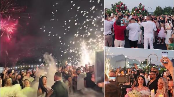 nunta cu 60 de nasi in vrancea artificii ingeri si o petrecere spectaculoasa care a aprins internetul video