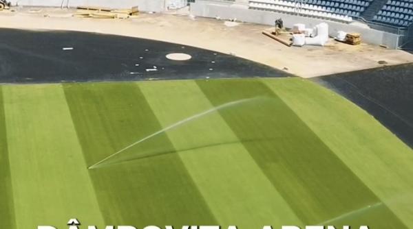 dambovita arena aproape de finalizare