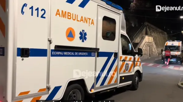 ambulanta atacata la cluj numarul celor arestati a crescut la sapte pietrele ar fi fost aruncate de o femeie