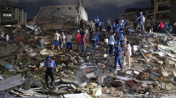 cutremur de 7 4 grade in columbia primele imagini din timpul seismului video