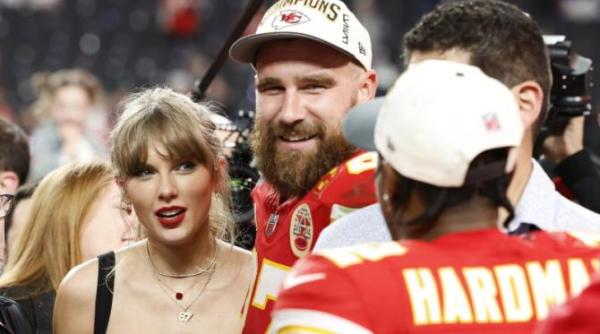 travis kelce vorbeste pentru prima data despre nunta cu taylor swift cea mai frumoasa seara din viata mea