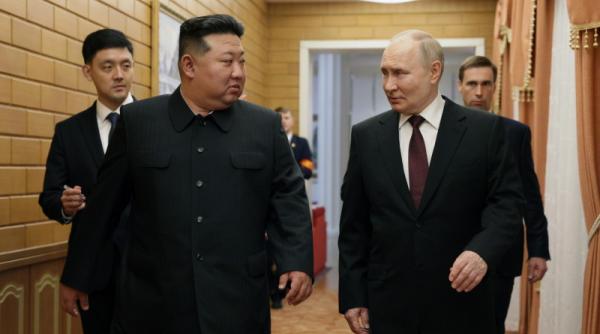 putin transmite ca rusia si coreea de nord coopereaza pentru a asigura securitatea si stabilitatea regionala