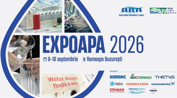 expoapa 2026 aduce la bucuresti aproape 90 de expozanti din 13 tari seceta si presiunea asupra resurselor de apa in centrul editiei din acest an