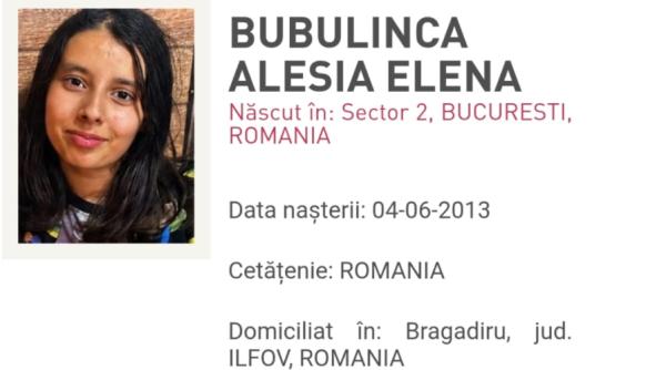 ro alert in capitala a disparut o minora de 13 ani