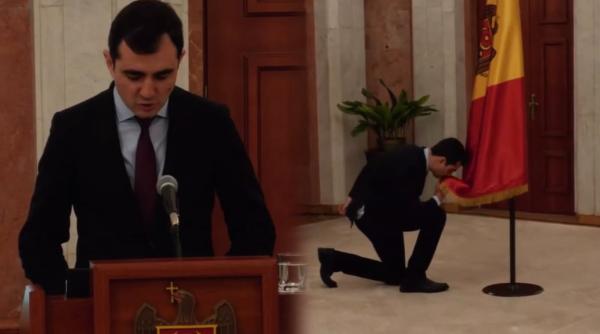 claudiu nasui investit ministru al economiei in guvernul republicii moldova video