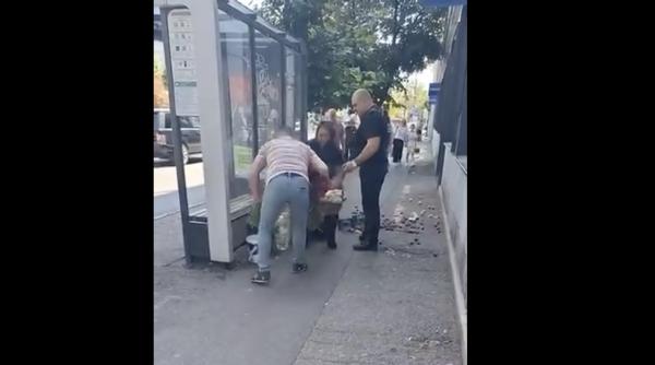epoca clotilde armand parea apusa dar nu bratul armat al primariei lui george tuta in centrul unui scandal cu o femeie care vindea prune