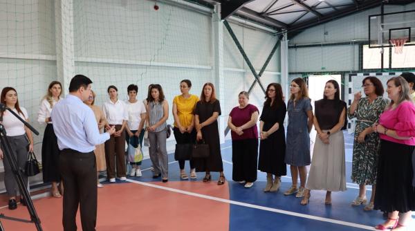 costel fotea o noua sala de sport pentru elevii cu nevoi speciale