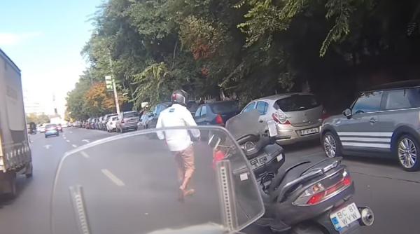 chef iulian olaru a salvat o fetita de doi ani care a ajuns in mijlocul strazii in bucuresti parintii erau cu ochii in telefon
