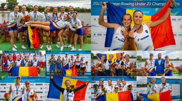 romania regina europei la canotaj u23 9 medalii de aur si una de argint elisabeta lipa avem generatii frumoase care muncesc si lupta pentru romania