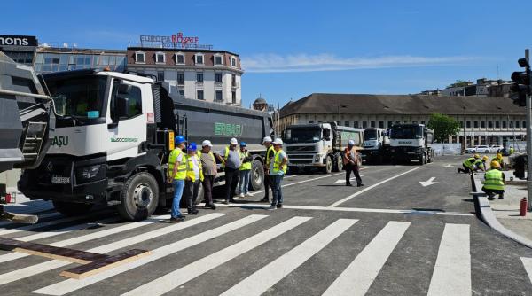 se ridica restrictiile de circulatie din piata unirii