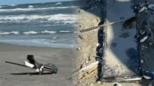 resturi de drona gasite de turisti pe plaja din corbu autoritatile fac verificari