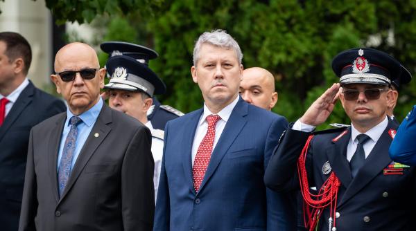 Cătălin Predoiu, menţiune specială despre Raed Arafat de Ziua Pompierilor: Dotarea IGSU şi Sistemului pentru Situaţii de Urgenţă sunt un model în Europa