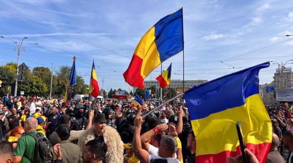 protest masiv al fermierilor in piata victoriei marti jandarmii organizeaza filtre si echipe de dialog