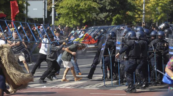 protestul fermierilor deturnat politic agitatorii au scandat calin georgescu presedinte video