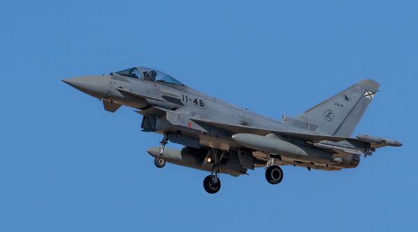 germania trimite patru avioane eurofighter in letonia pentru protejarea spatiului aerian in perioada alegerilor