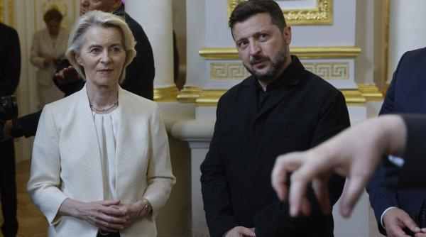 ursula von der leyen anunta un nou ajutor de 3 3 miliarde de euro pentru ucraina vrem un scut aerian european comun bazat pe sistemul antibalistic freya